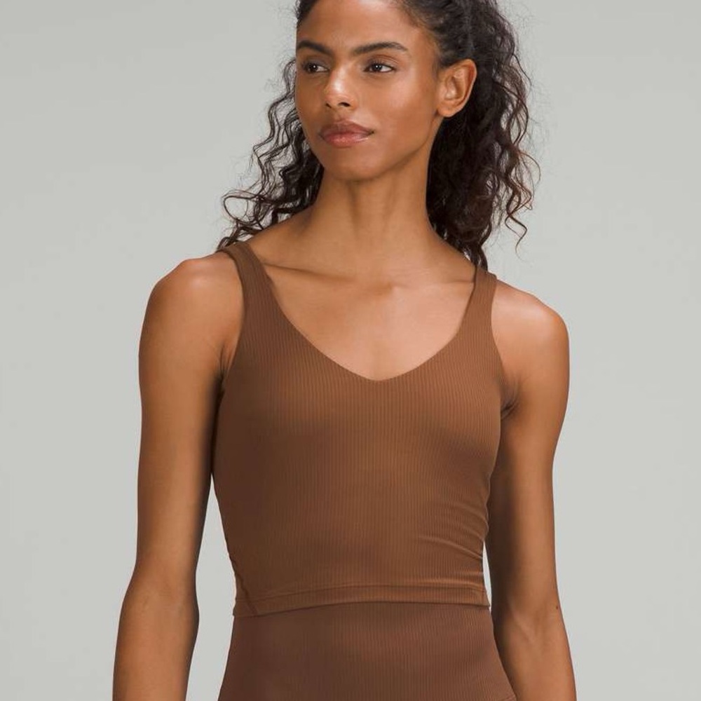 NWT Lululemon Ribbed Align Tank – Roasted Brown – Size 8